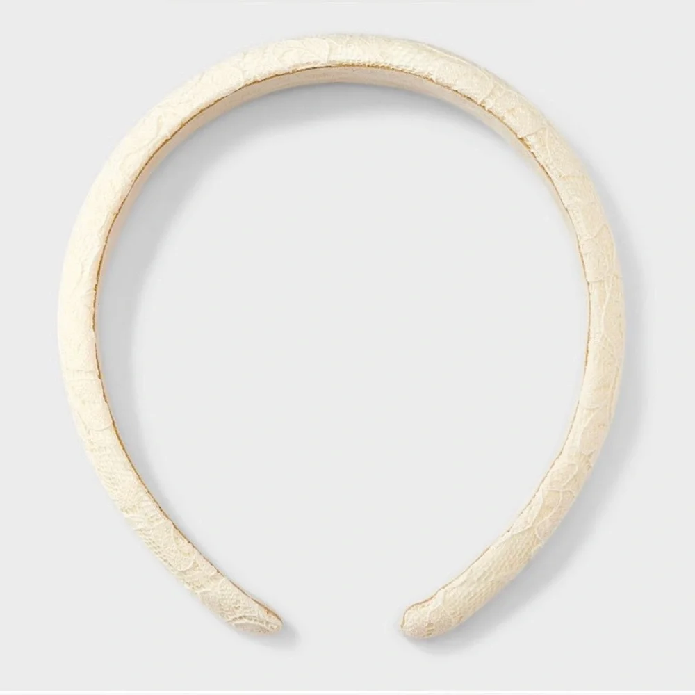 Elegant Cream Headband